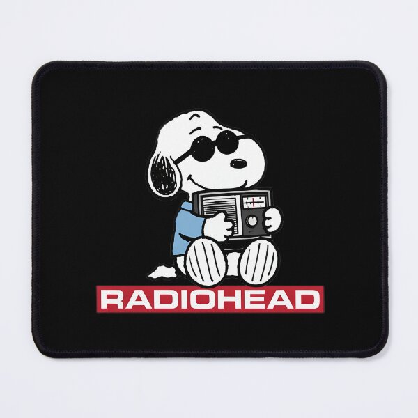 Item preview, Snoopy Inspired Radiohead Fan Art Design designed and sold by wallflower2war.