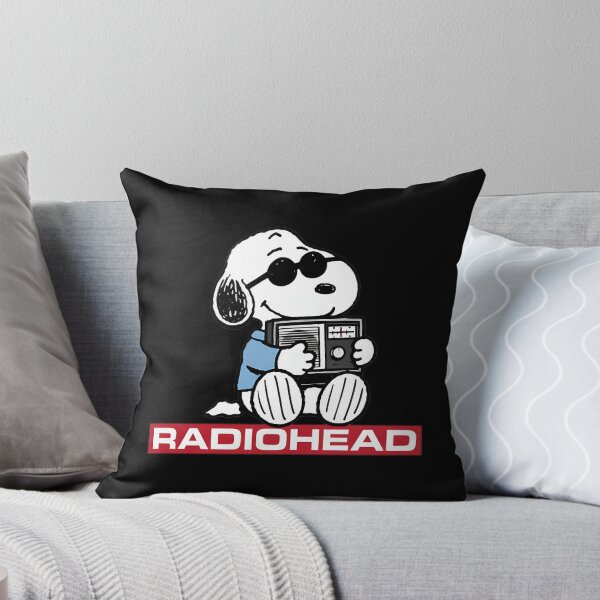 Item preview, Snoopy Inspired Radiohead Fan Art Design designed and sold by wallflower2war.