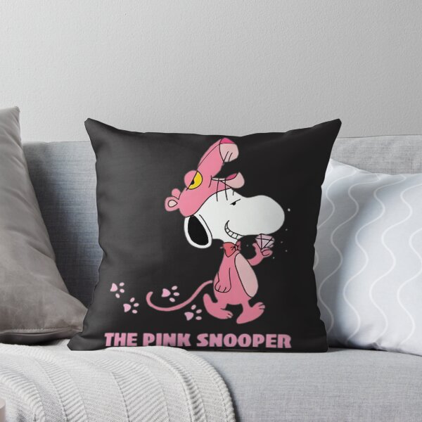 Item preview, The Pink Snooper Cute Cartoon Character Mashup Art designed and sold by MasonTheGamer.