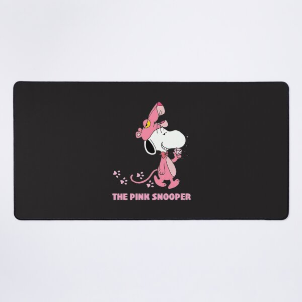 Item preview, The Pink Snooper Cute Cartoon Character Mashup Art designed and sold by MasonTheGamer.