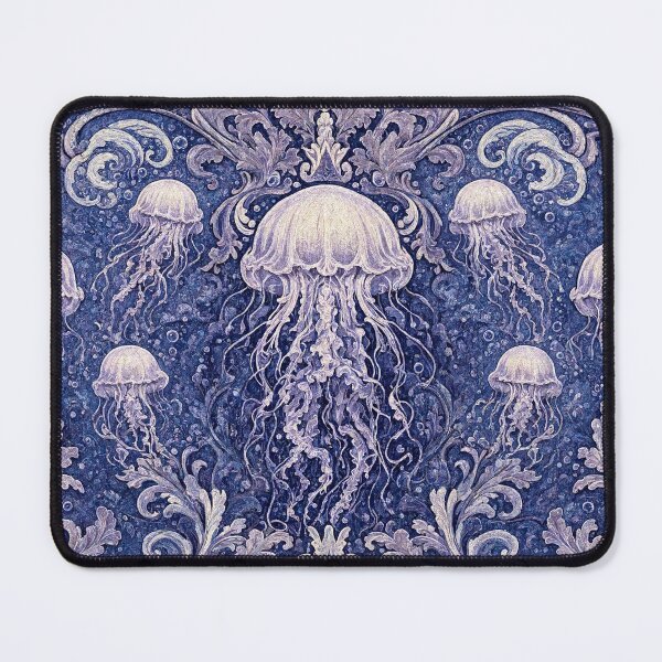 Item preview, Jellyfish deep sea Fresco after William Morris pattern design designed and sold by Vintage Designs +.