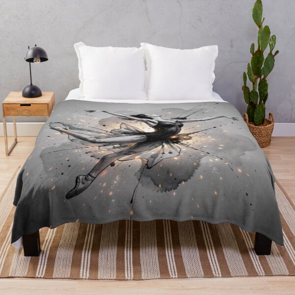 Item preview, Ballet Dancer – Ink Burst & Motion Glow, Monet Inspired designed and sold by FotoworldEdel.