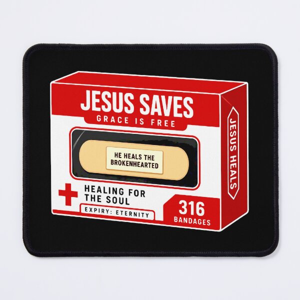 Item preview, Psalm 147:3 He Heals The Brokenhearted And Binds Up Their Wounds designed and sold by plushism.