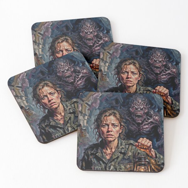 Item preview, Creepozoids Ultimate Sci-Fi Horror Fine Art Tribute designed and sold by Art's Diner.