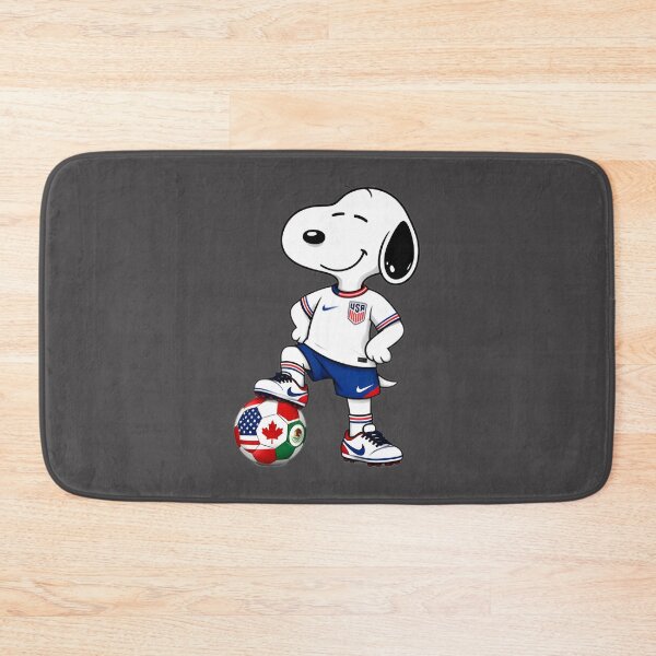 Item preview, Funny Snoopy USA Soccer Player Design for World Cup Fans designed and sold by wallflower2war.