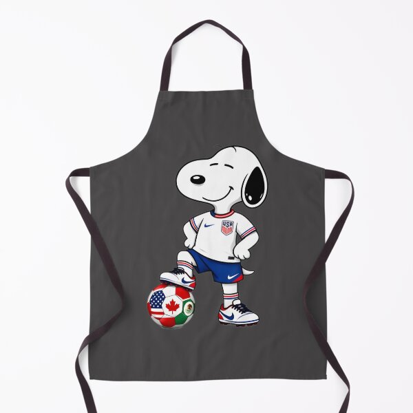 Item preview, Funny Snoopy USA Soccer Player Design for World Cup Fans designed and sold by wallflower2war.