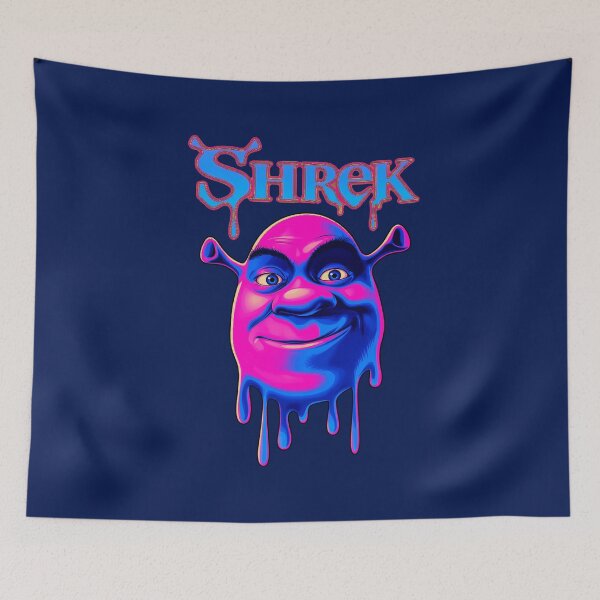 Item preview, Neon Green Ogre Face  designed and sold by baronpatter.