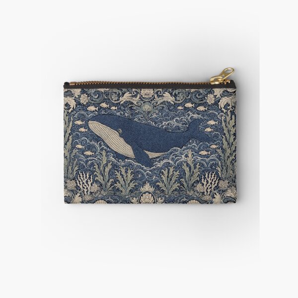 Item preview, Beautiful Whale deep sea Fresco after William Morris pattern design designed and sold by Vintage Designs +.