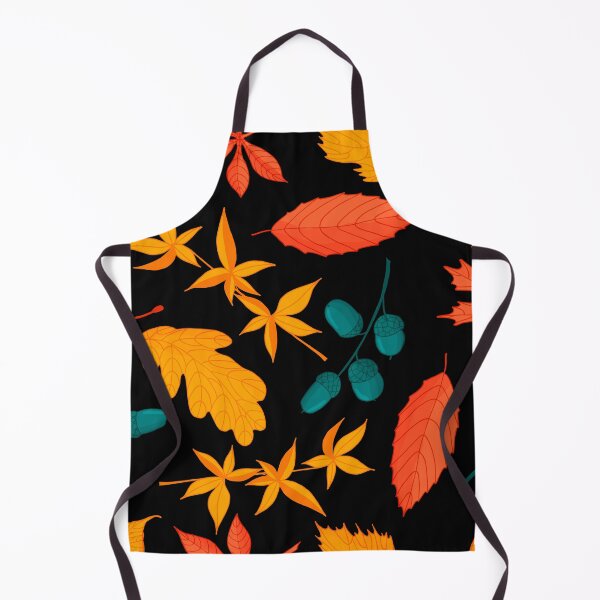 Item preview, Autumn Leaves and Acorns Fall Botanical Pattern designed and sold by FestivityFinds.