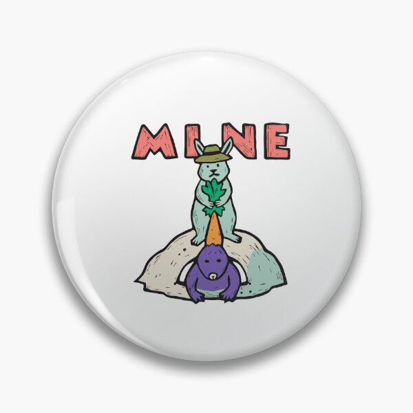 Aperçu de l'œuvre Mine - La taupe vole la carotte par en dessous créée et vendue par BysonDesigns.