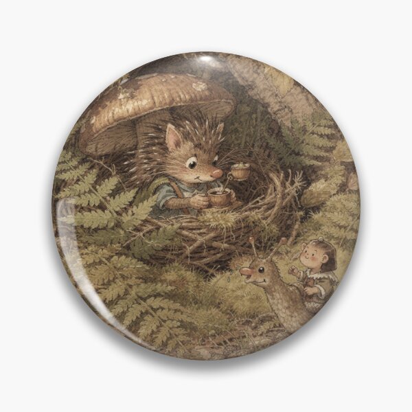 Item preview, Snail's Acorn-Cup Teahouse designed and sold by PictorialWhimsy.