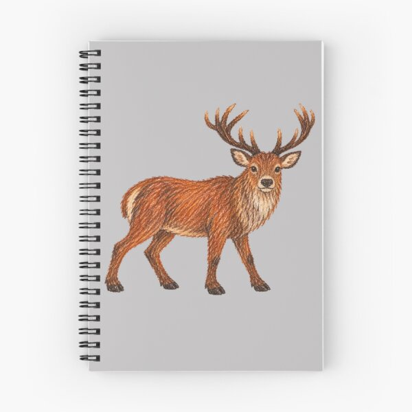 Item preview, Ciervo rojo – fauna europea designed and sold by JOANNASKAH.