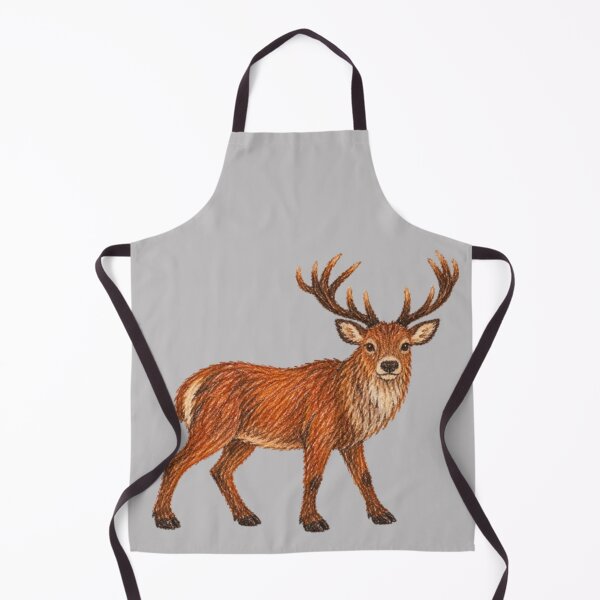 Item preview, Red deer – European fauna designed and sold by JOANNASKAH.