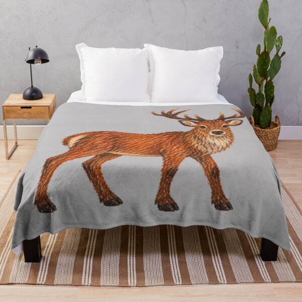 Item preview, Red deer – European fauna designed and sold by JOANNASKAH.