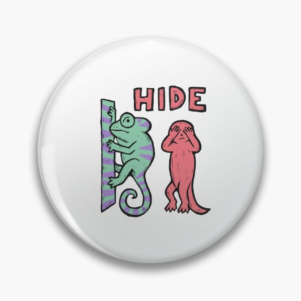 Item preview, Hide - Chameleon Playing Hide and Seek designed and sold by BysonDesigns.