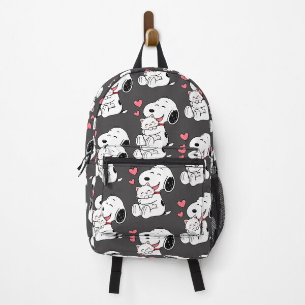 Item preview, Cute Snoopy Inspired Dog Hugging Adorable Kitten Illustration designed and sold by MasonTheGamer.