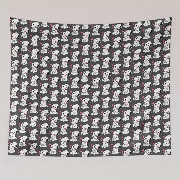Item preview, Cute Snoopy Inspired Dog Hugging Adorable Kitten Illustration designed and sold by MasonTheGamer.