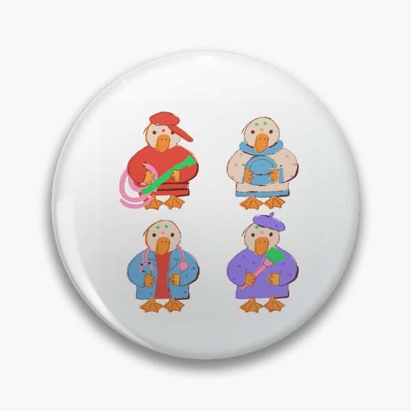 Item preview, Duck Jobs Sticker Pack - Firefighter, Astronaut, Doctor designed and sold by BysonDesigns.