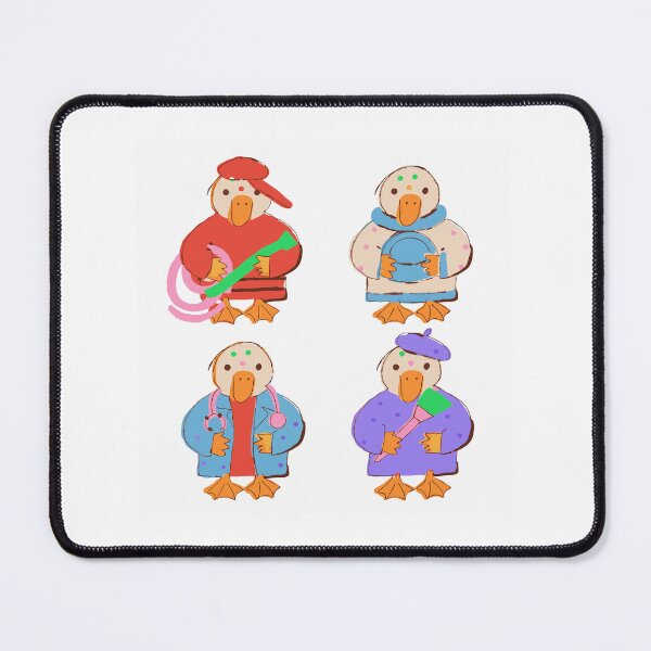 Item preview, Duck Jobs Sticker Pack - Firefighter, Astronaut, Doctor designed and sold by BysonDesigns.