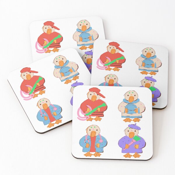 Item preview, Duck Jobs Sticker Pack - Firefighter, Astronaut, Doctor designed and sold by BysonDesigns.