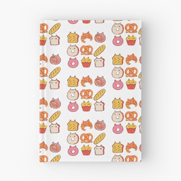 Item preview, Cat Bakery Sticker Pack - Cat Loaf, Croissant, Bagel designed and sold by BysonDesigns.