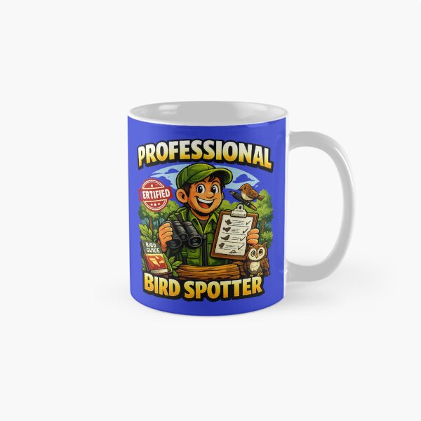Item preview, Professional Bird Spotter – Funny Birdwatching Hobby Design designed and sold by stevenwoodcock.