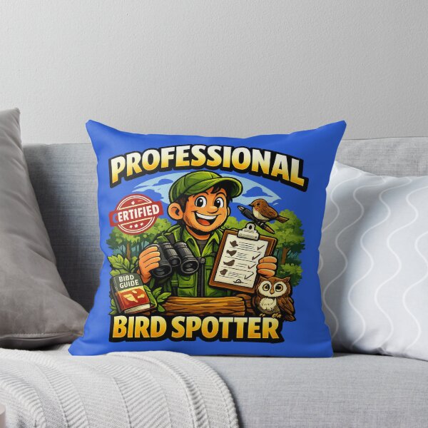 Item preview, Professional Bird Spotter – Funny Birdwatching Hobby Design designed and sold by stevenwoodcock.