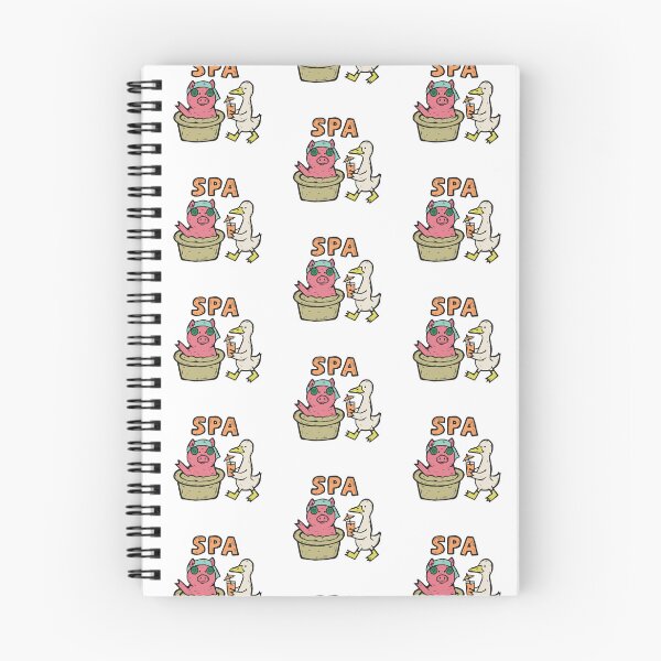 Item preview, Spa - Pig Relaxing in a Mud Bath designed and sold by BysonDesigns.