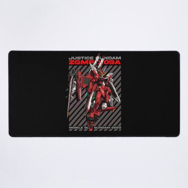 Item preview, ZGMF-X09A Justice Gundam Mobile Suit Gundam SEED Poster Art illustration designed and sold by sabartgunpla.