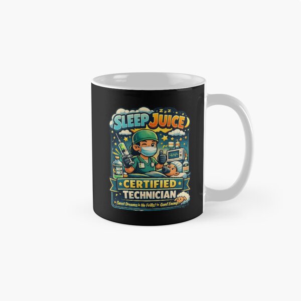 Item preview, Sleep Juice Certified Technician – Funny Retro Anesthesia Design designed and sold by Timeless Junction.