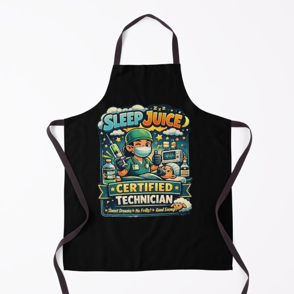 Item preview, Sleep Juice Certified Technician – Funny Retro Anesthesia Design designed and sold by Timeless Junction.