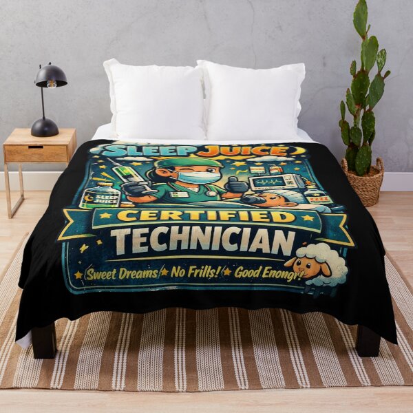 Item preview, Sleep Juice Certified Technician – Funny Retro Anesthesia Design designed and sold by Timeless Junction.