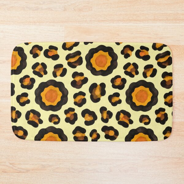 Item preview, Golden Leopard Rosettes on Transparent Background  designed and sold by annenambiro.