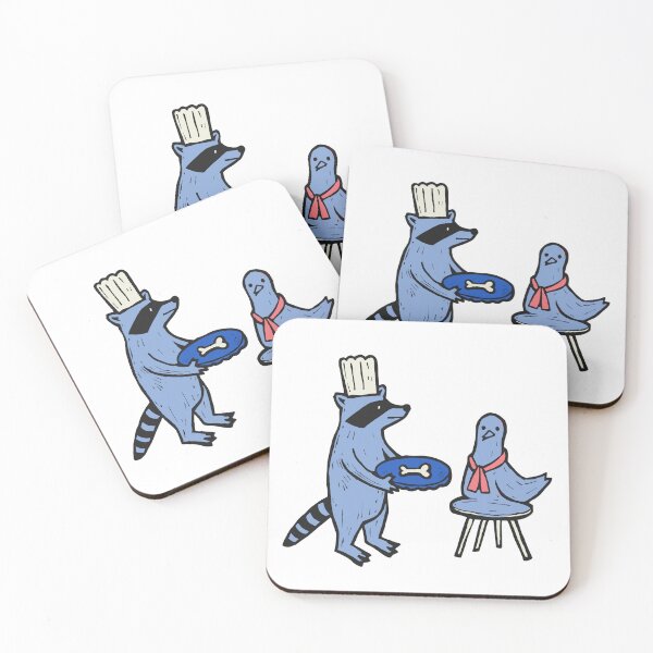 Item preview, Raccoon Chef Serving Fine Trash Dining designed and sold by BysonDesigns.