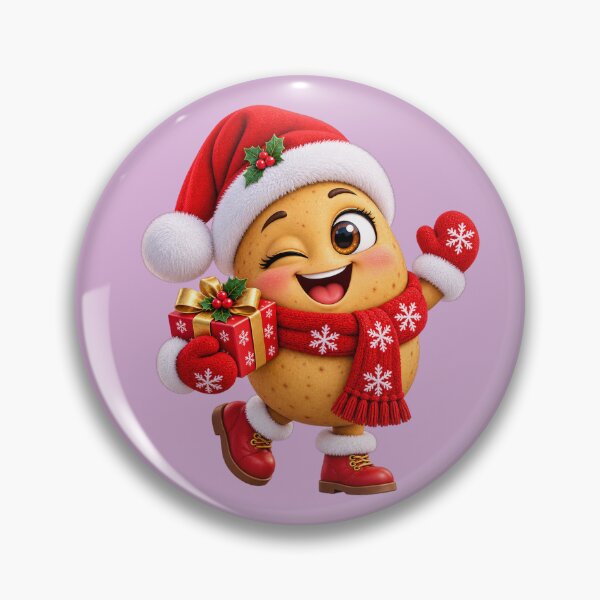 Item preview, Merry Potato Christmas – Cute Santa Spud Holiday Design designed and sold by NEFERSIGN.