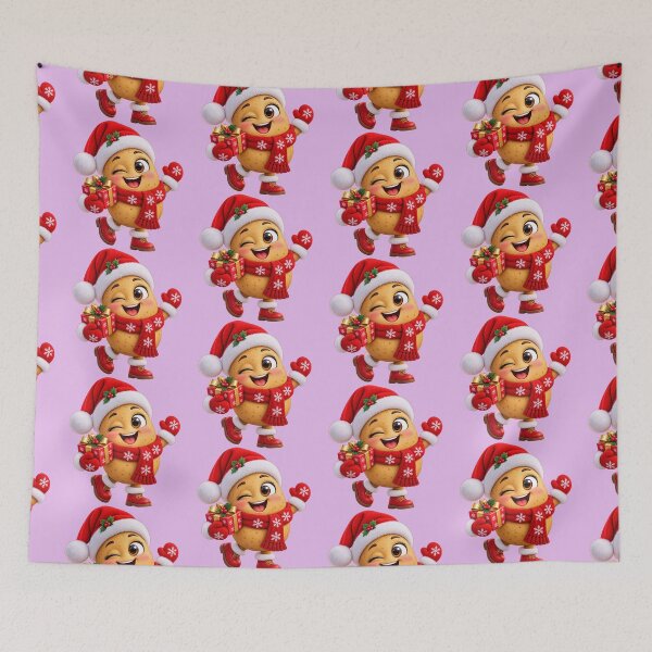 Item preview, Merry Potato Christmas – Cute Santa Spud Holiday Design designed and sold by NEFERSIGN.