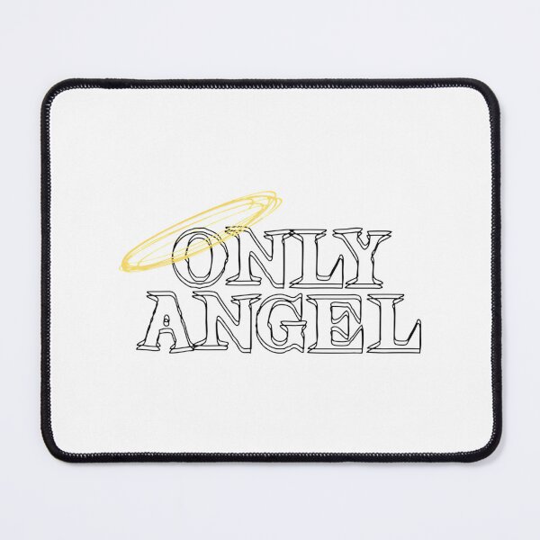 Item preview, Only Angel Minimalist Design with Elegant Wings and Halo Illustration designed and sold by sdiqa66.