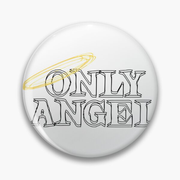 Item preview, Only Angel Minimalist Design with Elegant Wings and Halo Illustration designed and sold by sdiqa66.