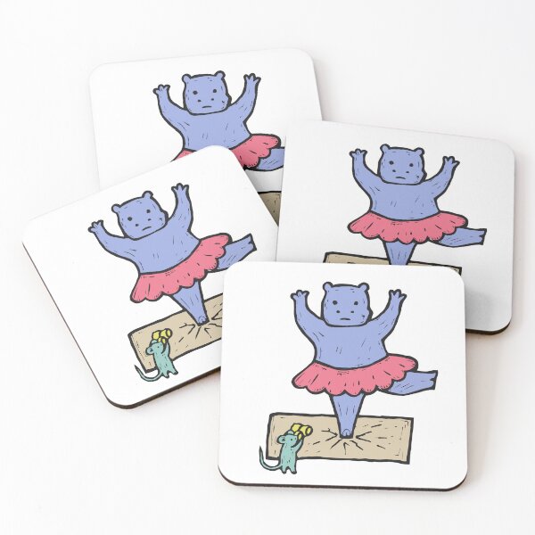 Item preview, Hippo Ballerina Doing a Pirouette designed and sold by BysonDesigns.
