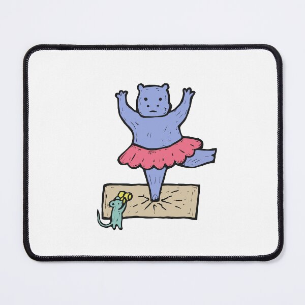 Item preview, Hippo Ballerina Doing a Pirouette designed and sold by BysonDesigns.