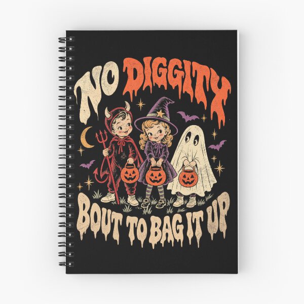 Item preview, No Diggity Bout To Bag It Up Vintage Halloween  designed and sold by Ortigzitoun.