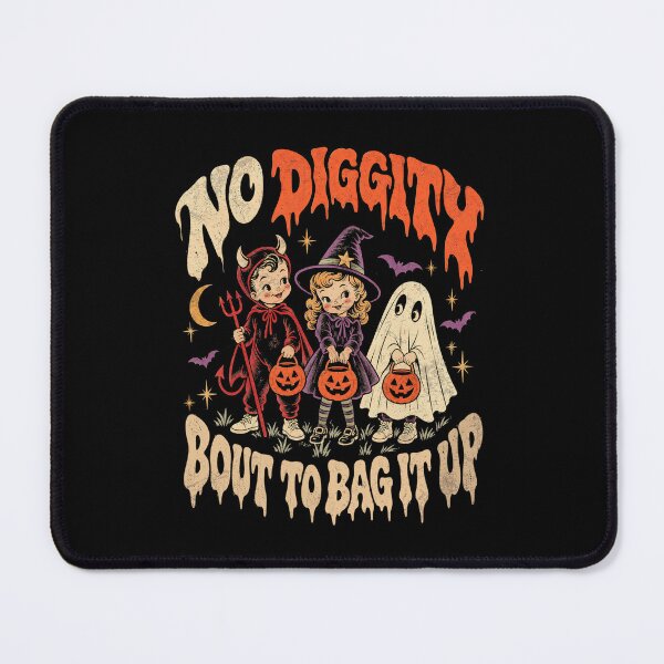 Item preview, No Diggity Bout To Bag It Up Vintage Halloween  designed and sold by Ortigzitoun.