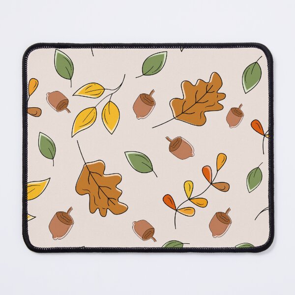 Item preview, Autumn Leaves and Acorns Throw Blanket – Cozy Fall Woodland Botanical Pattern designed and sold by FestivityFinds.