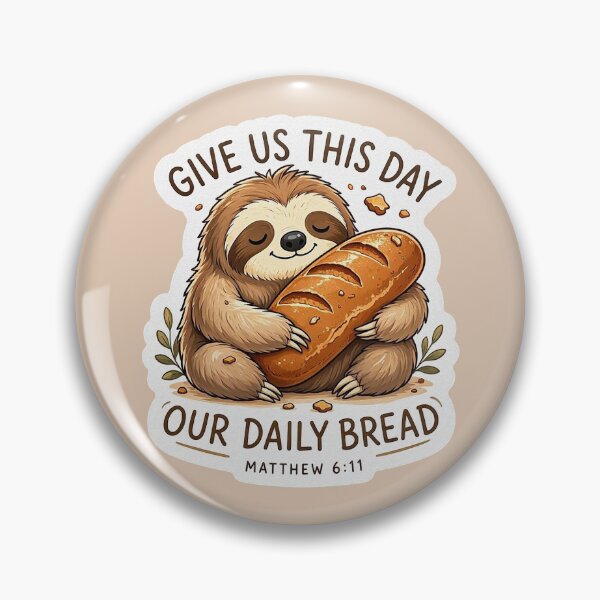 Item preview, Matthew 6:11 Give Us This Day Our Daily Bread designed and sold by plushism.