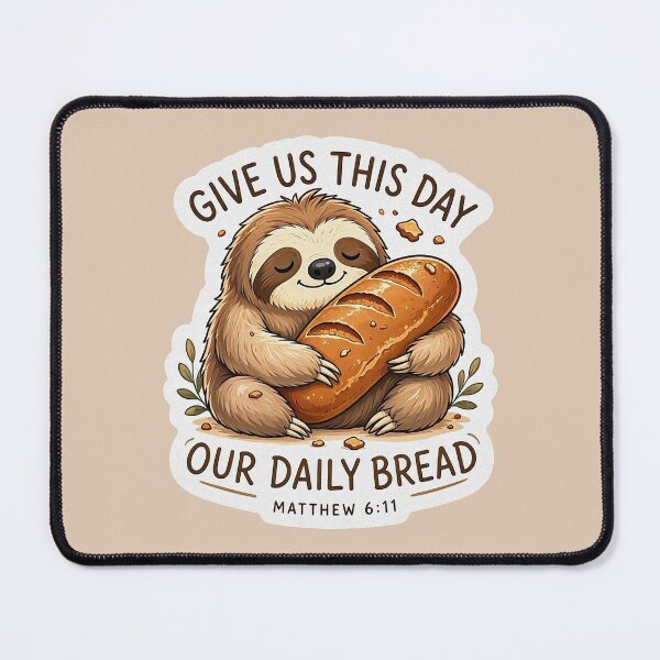 Item preview, Matthew 6:11 Give Us This Day Our Daily Bread designed and sold by plushism.