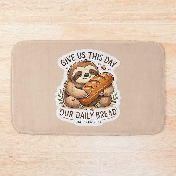 Item preview, Matthew 6:11 Give Us This Day Our Daily Bread designed and sold by plushism.