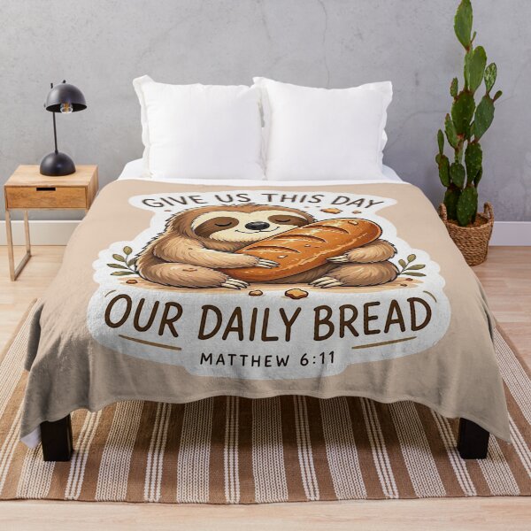 Item preview, Matthew 6:11 Give Us This Day Our Daily Bread designed and sold by plushism.