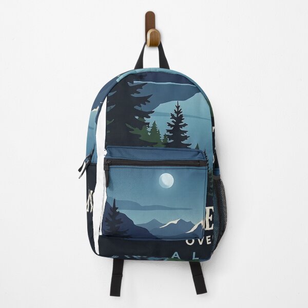 Item preview, Resurrection Bay Blue Hour Overlook Alaska Sticker designed and sold by DetourDgn.
