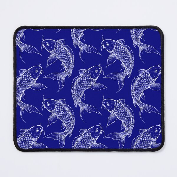 Item preview, Navy Blue Koi Carp designed and sold by Anne Londez Studio.