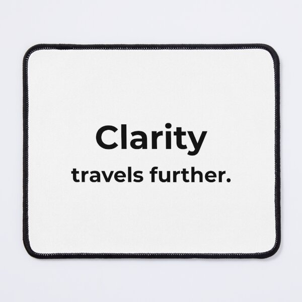 Item preview, Clarity travels further. designed and sold by MPSTUDIOPL.
